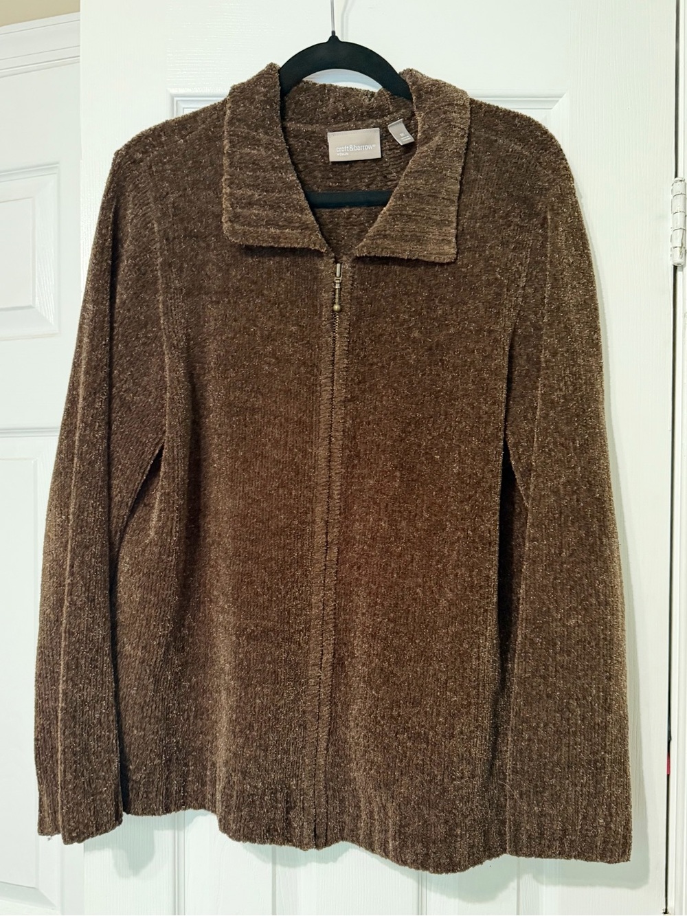 💜 Croft & Barrow Zip up Sweater